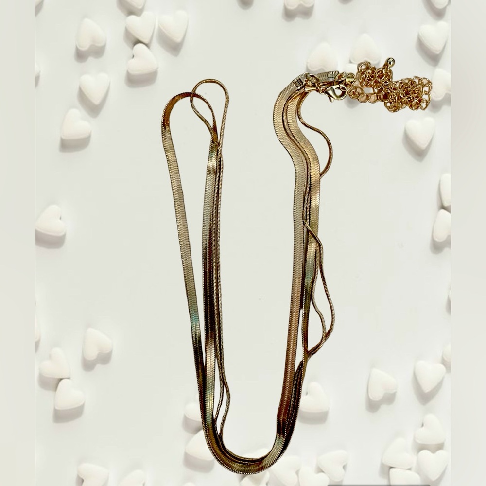 🔥 Gold adjustable length necklace 🔥